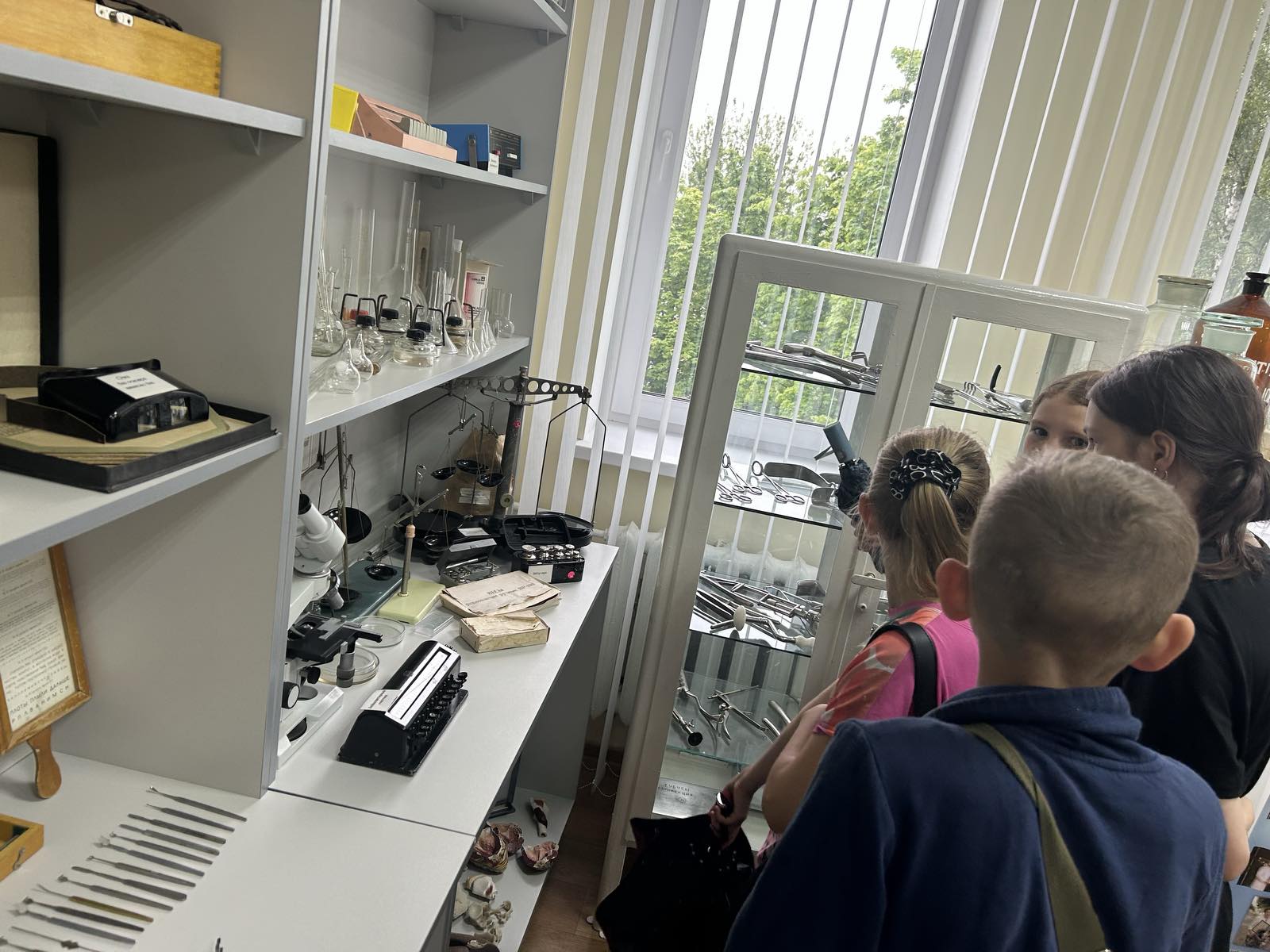 «Экскурсия для школьников  в музей здравоохранения Щучинского района»